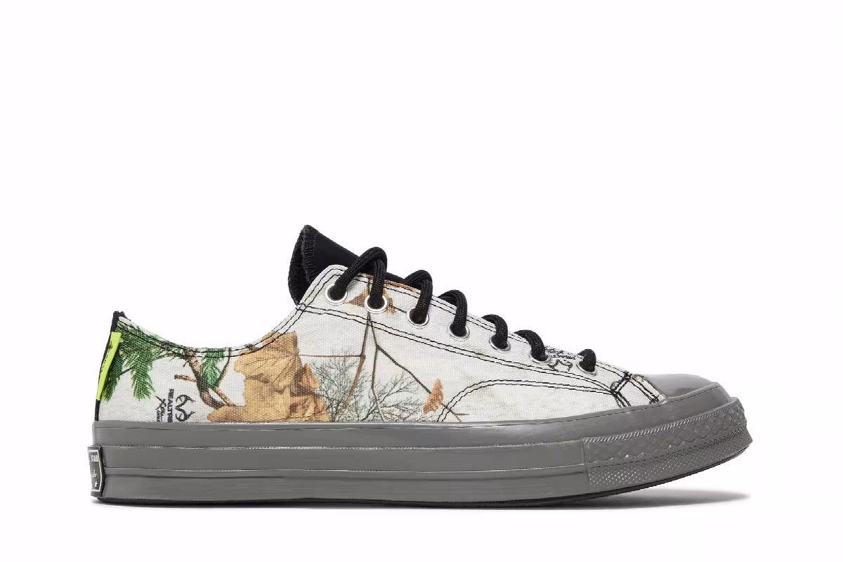 Realtree x Converse Chuck 70 GTX Low White, view 2