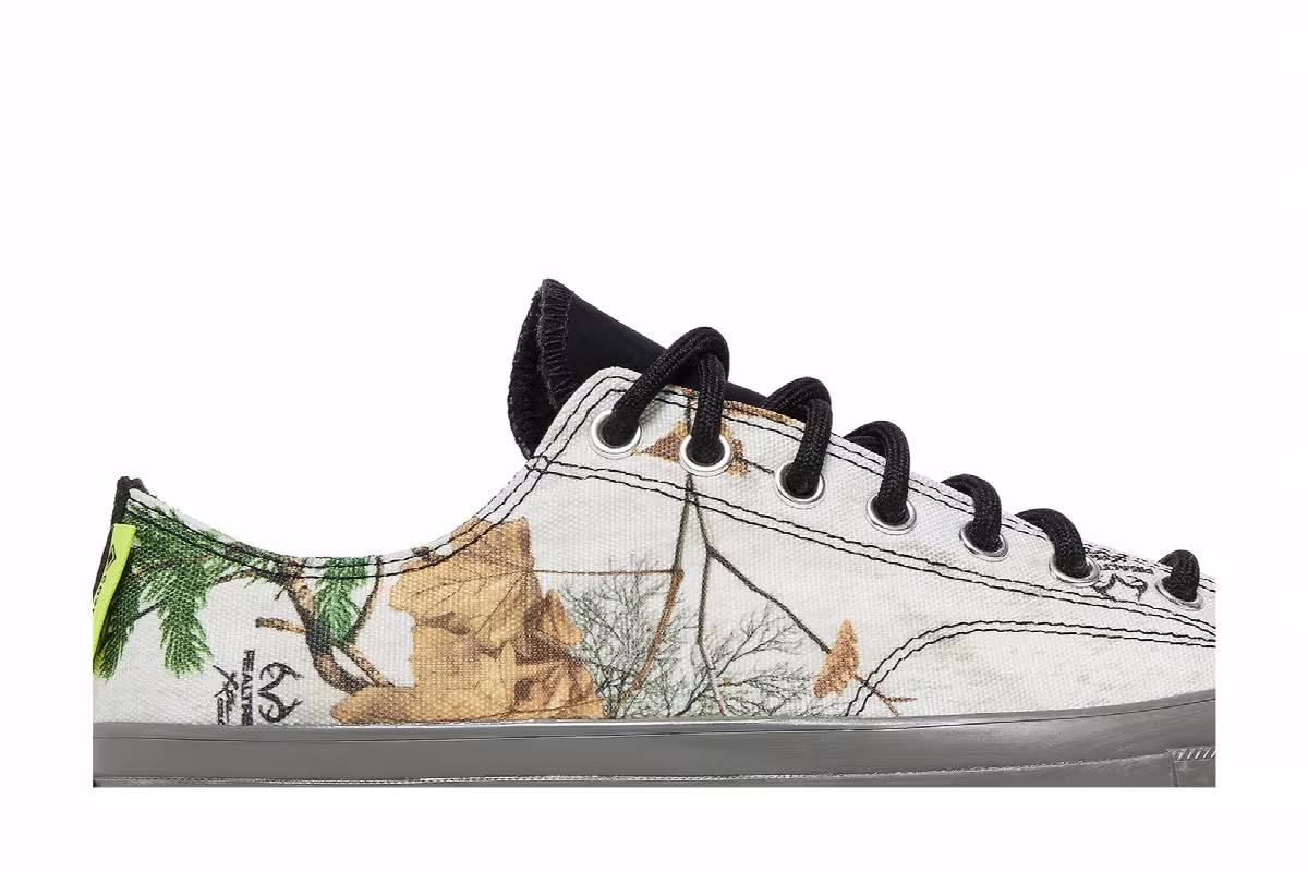 Realtree x Converse Chuck 70 GTX Low White, view 3