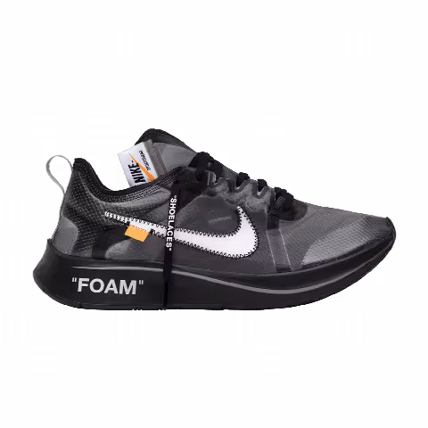 Off-White x Nike Zoom Fly SP 'Black'