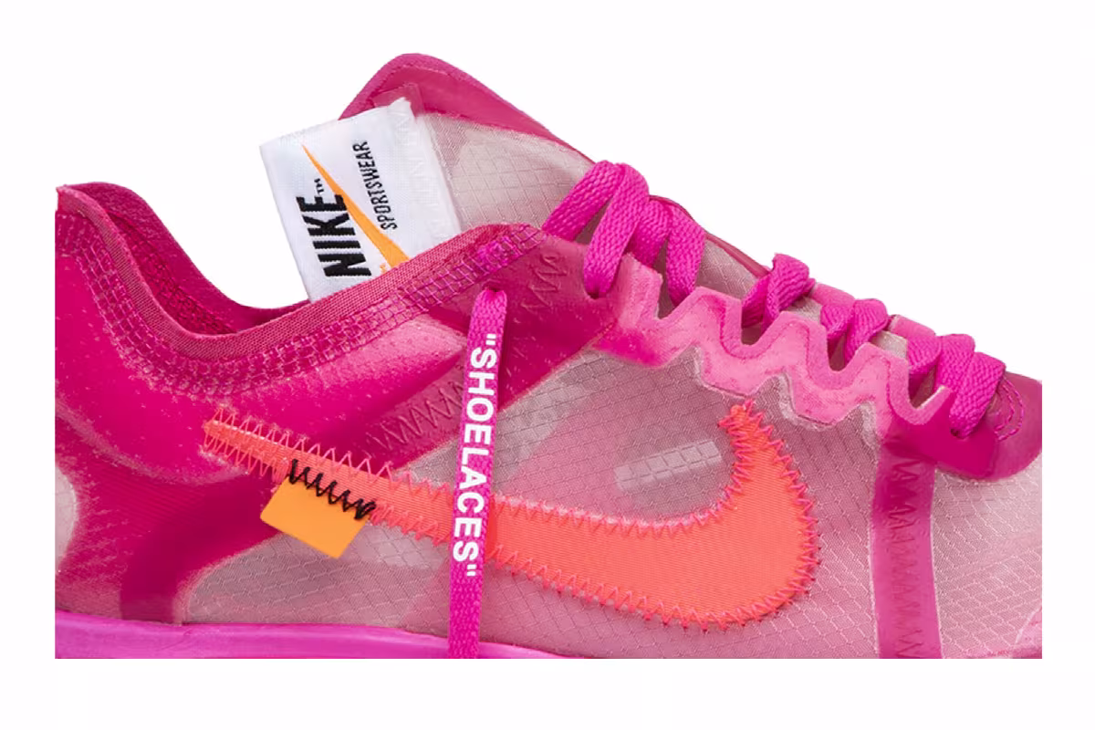 Off-White x Nike Zoom Fly SP Tulip Pink, view 3