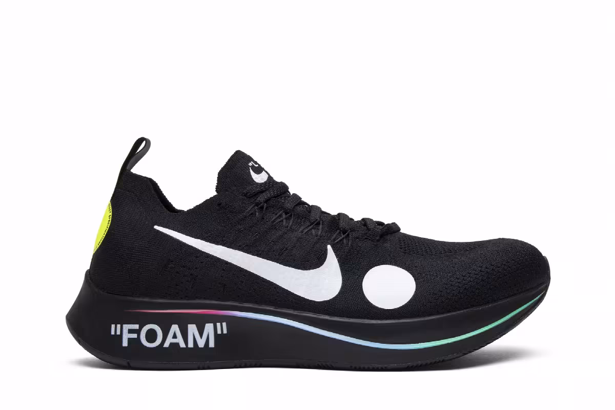 Off-White x Nike Zoom Fly Mercurial Flyknit Black, view 2