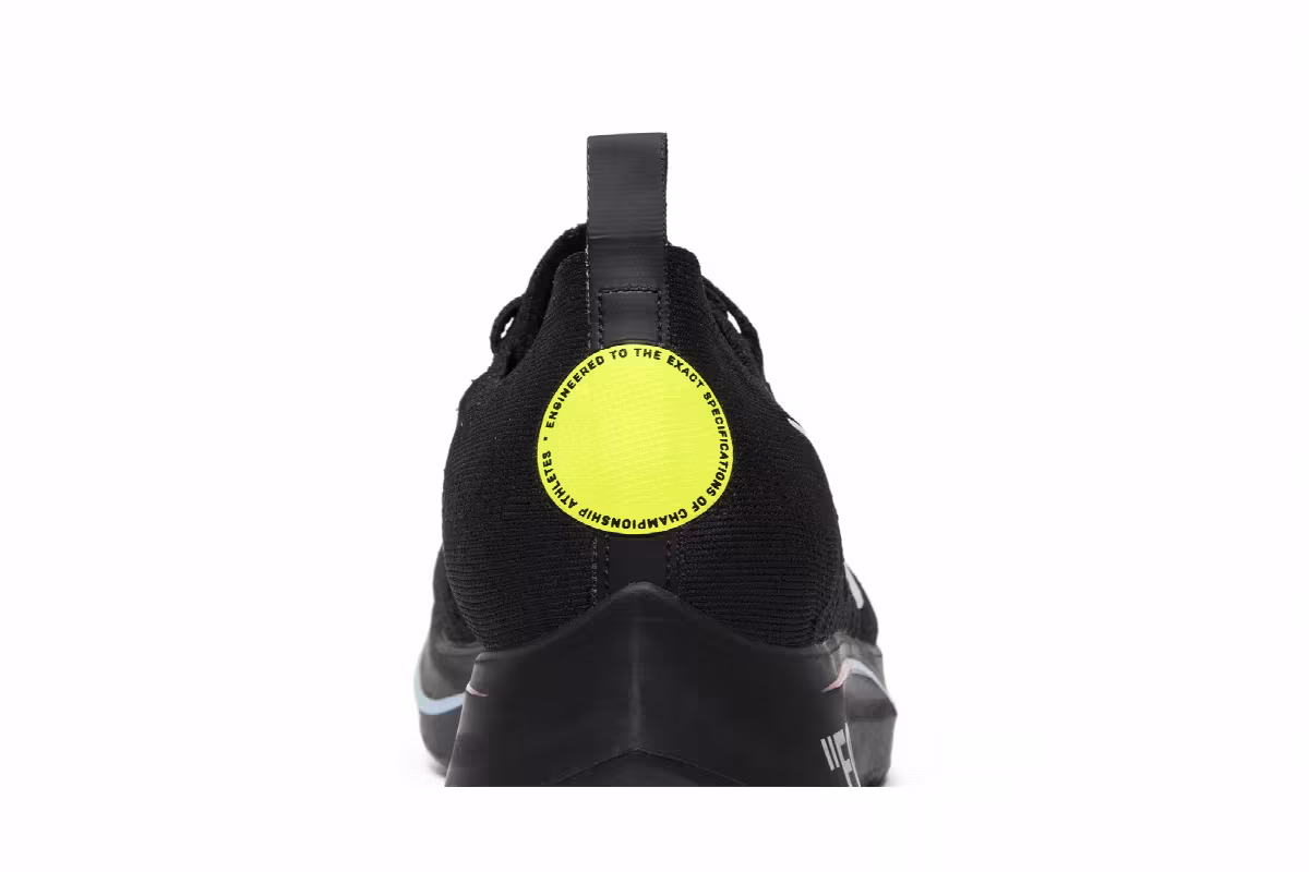 Off-White x Nike Zoom Fly Mercurial Flyknit Black, view 8