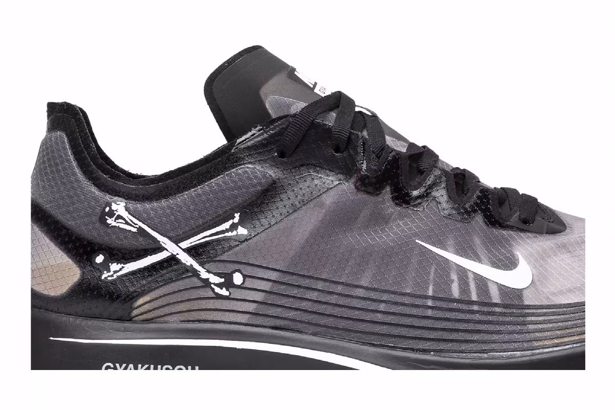 Gyakusou x Nike Zoom Fly SP Black, view 3