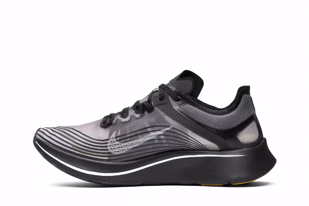 Gyakusou x Nike Zoom Fly SP Black, view 4