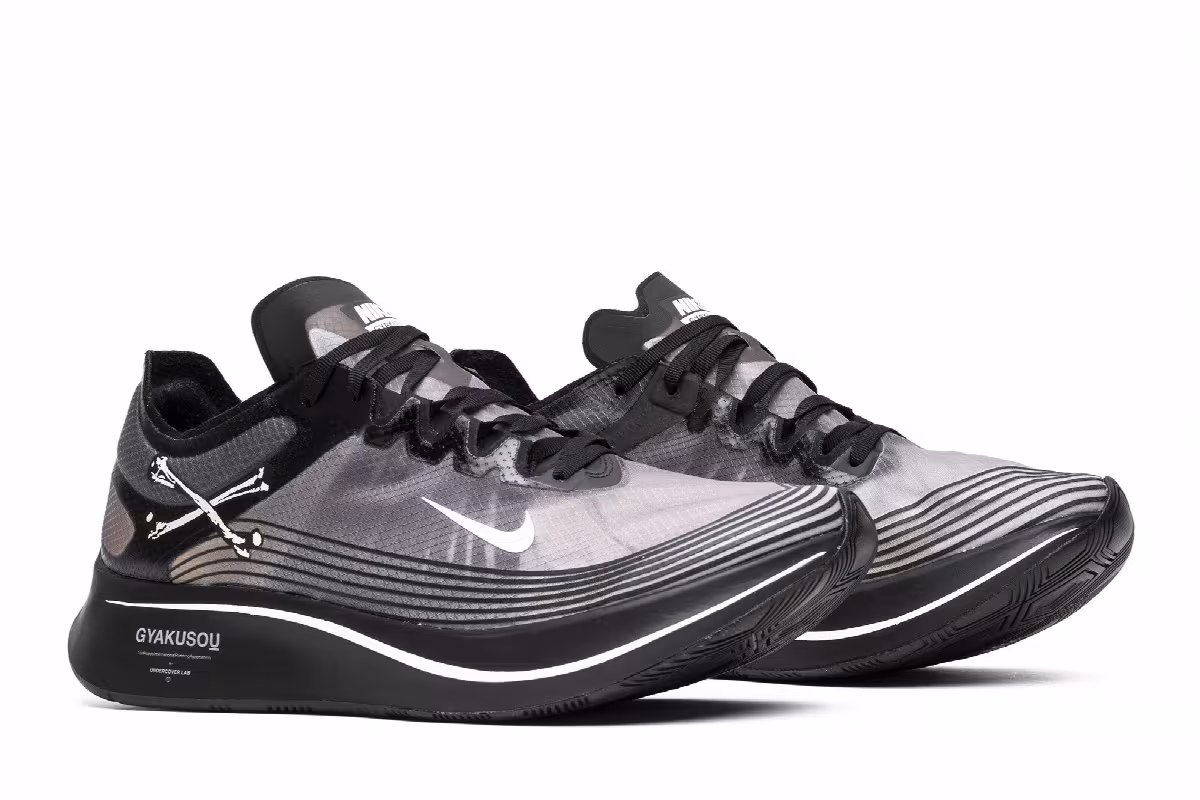 Gyakusou x Nike Zoom Fly SP Black, view 9