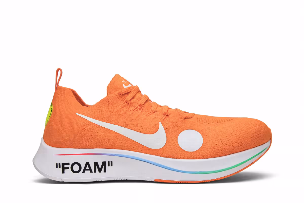 Off-White x Nike Zoom Fly Mercurial Flyknit Total Orange, view 2