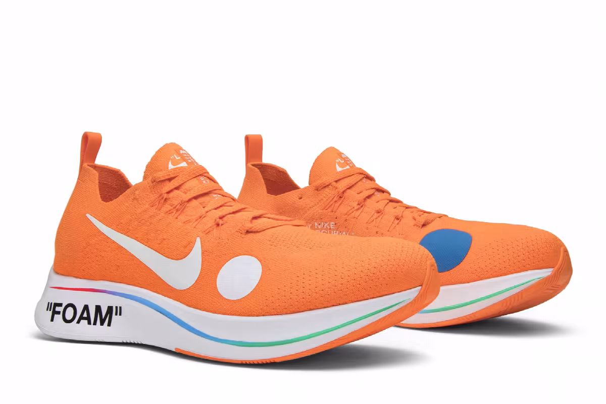 Off-White x Nike Zoom Fly Mercurial Flyknit Total Orange, view 9