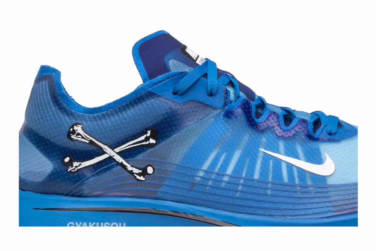 Gyakusou x Nike Zoom Fly SP Blue Nebula, view 3