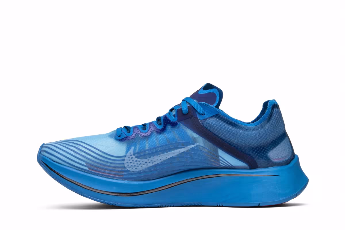 Gyakusou x Nike Zoom Fly SP Blue Nebula, view 4