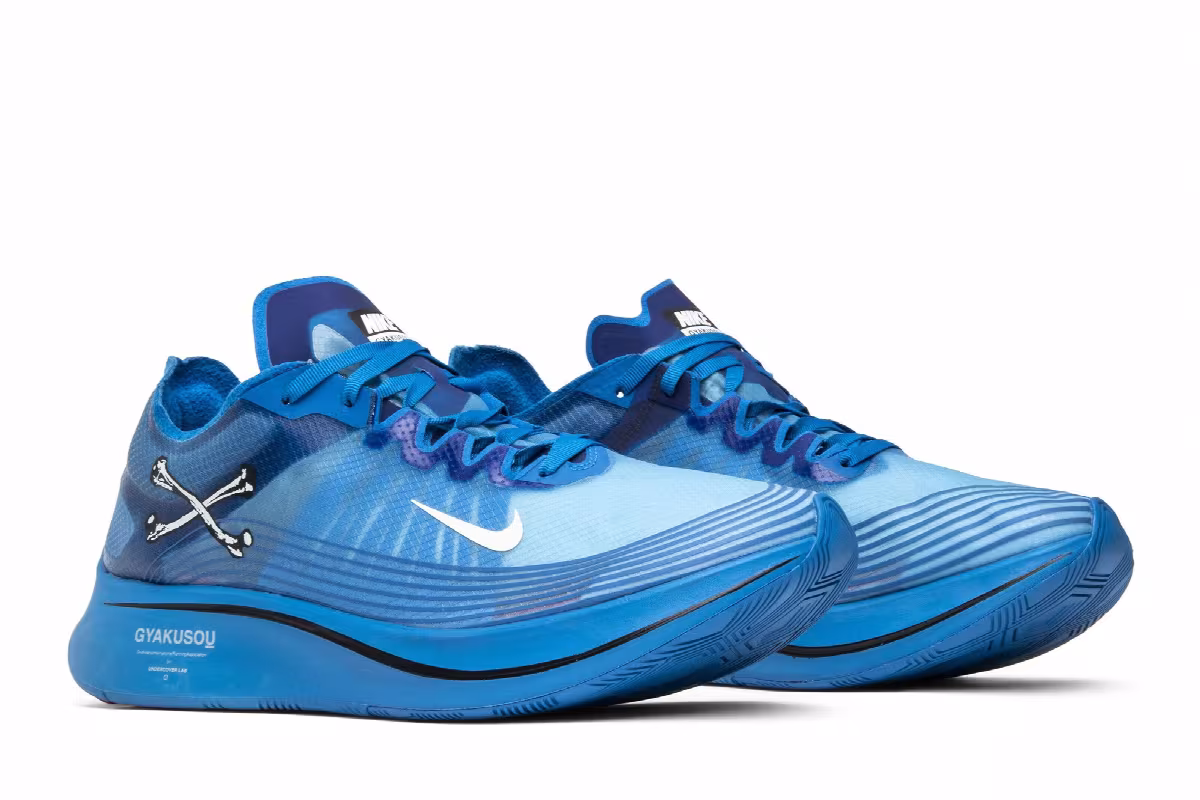 Gyakusou x Nike Zoom Fly SP Blue Nebula, view 9