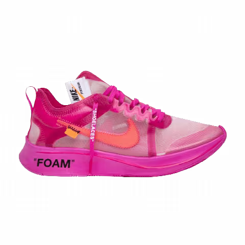 Nike Off-White x Zoom Fly SP 'Tulip Pink' Sample