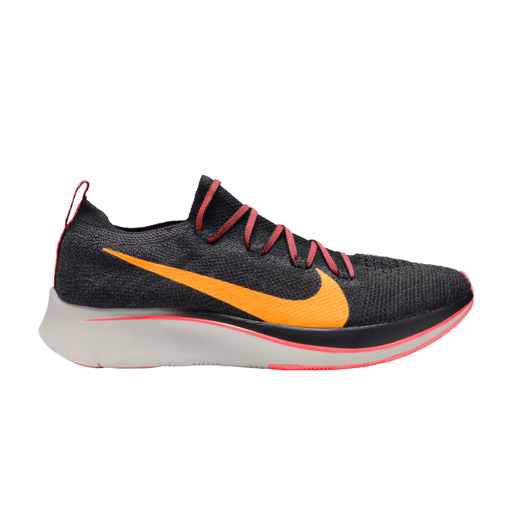 Nike Zoom Fly Flyknit Black Flash Crimson
