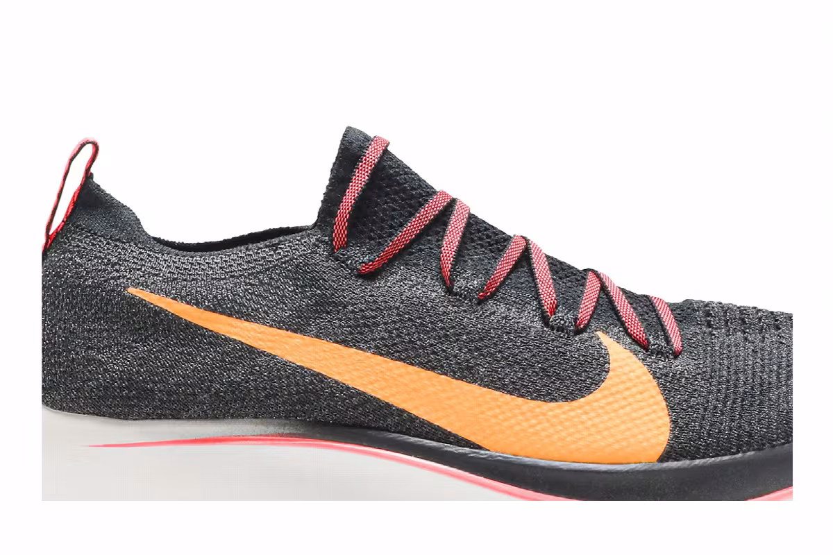 Nike Zoom Fly Flyknit Black Flash Crimson, view 3