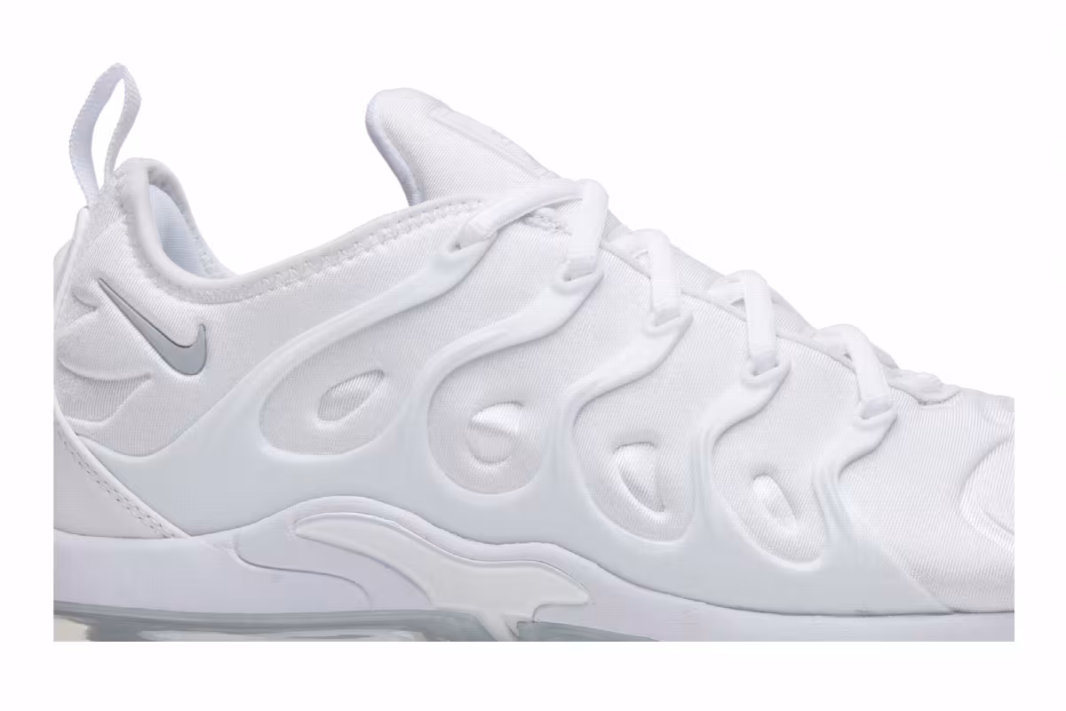 Nike Air VaporMax Plus White Platinum, view 3