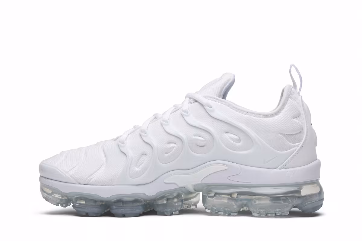 Nike Air VaporMax Plus White Platinum, view 4
