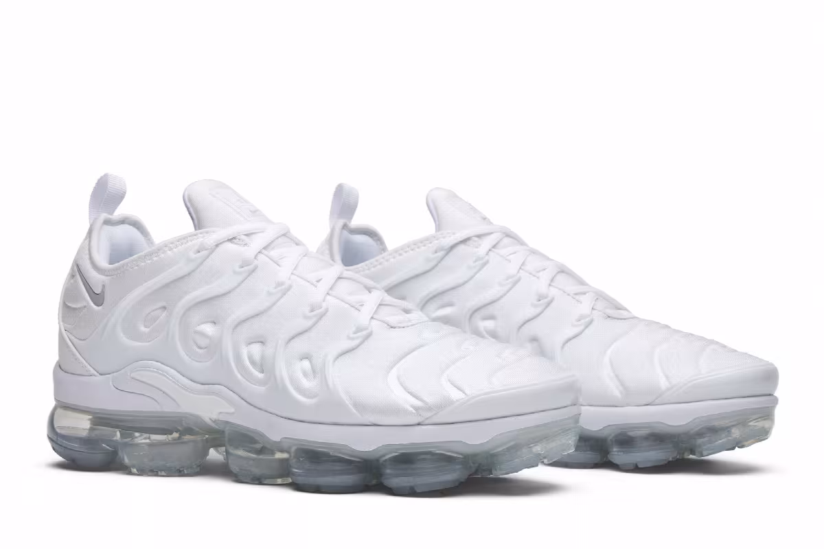 Nike Air VaporMax Plus White Platinum, view 9