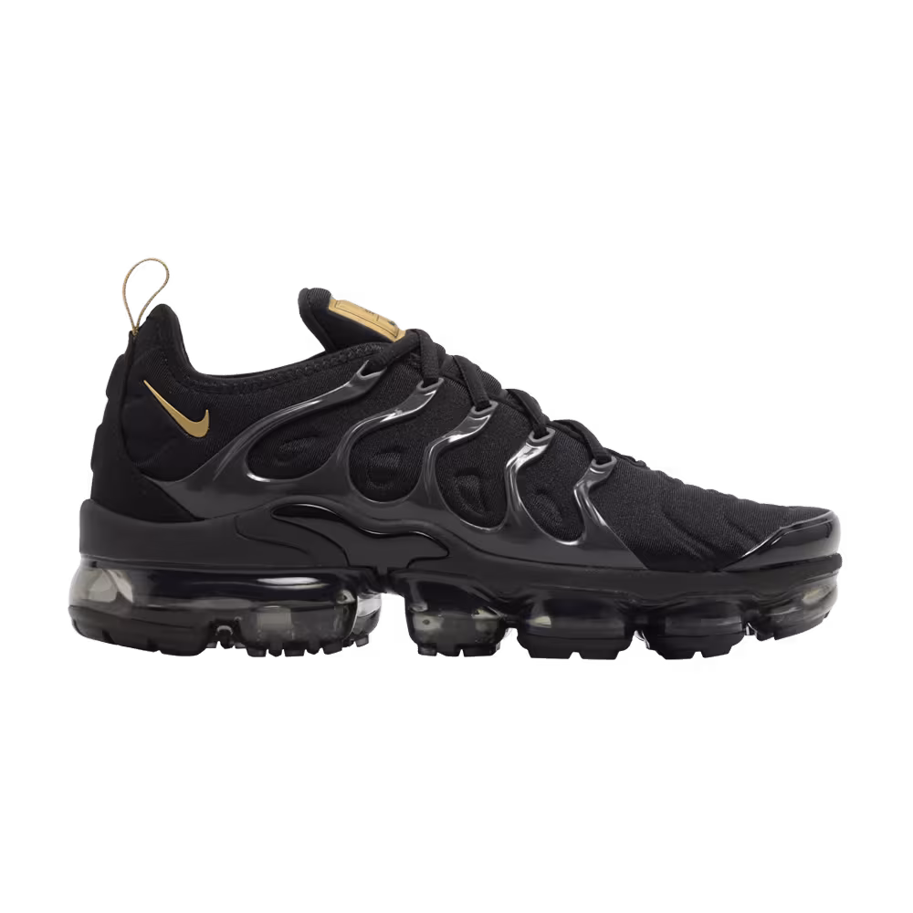 Nike Air VaporMax Plus Black Metallic Gold