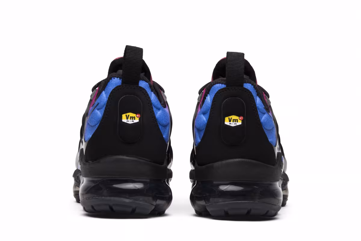 Nike Women's Air VaporMax Plus Red Violet Blue, view 7