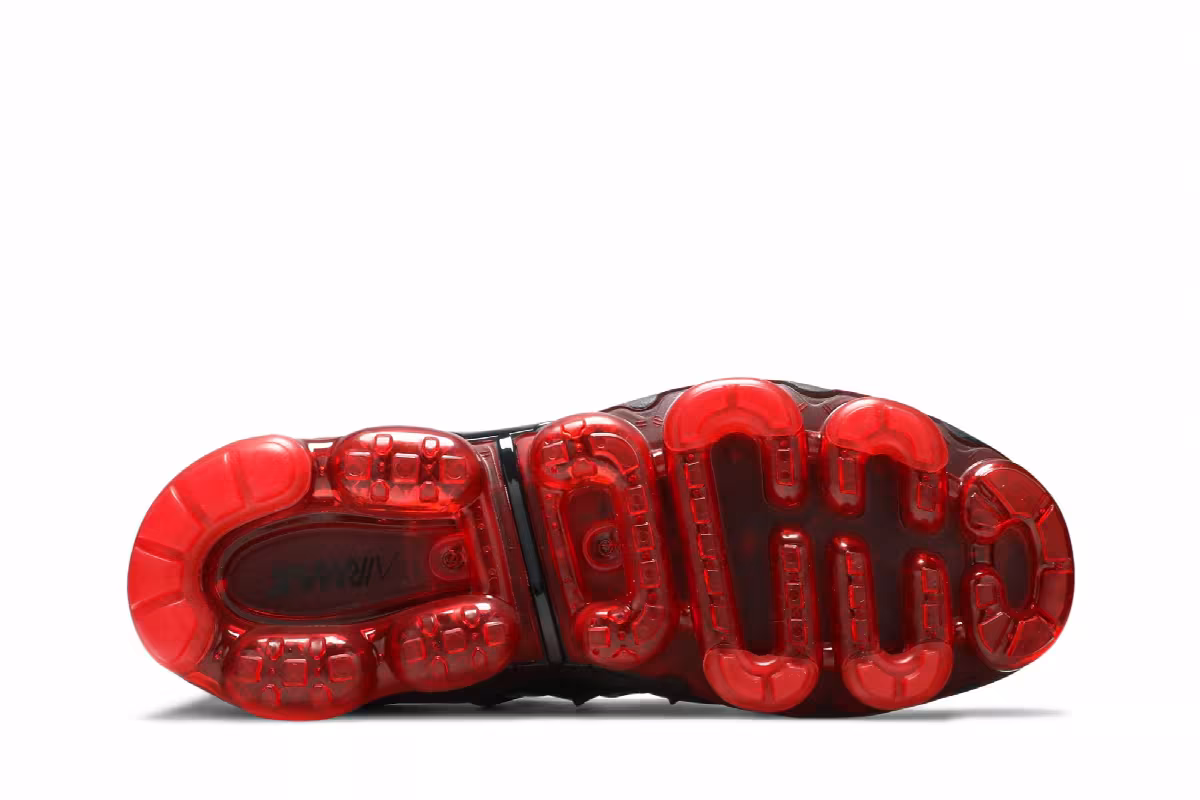 Nike Air VaporMax Plus Black Red, view 5
