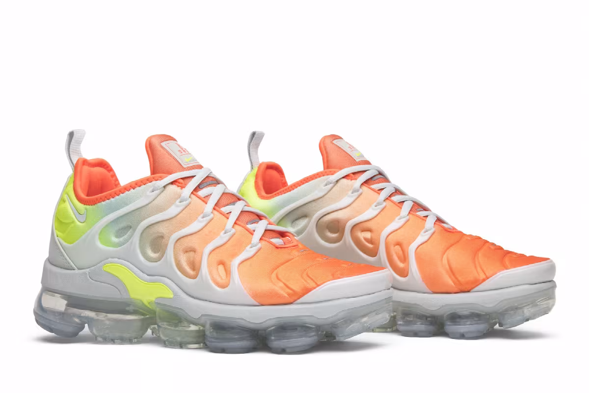 Nike Women's Air VaporMax Plus Reverse Sunset, view 9