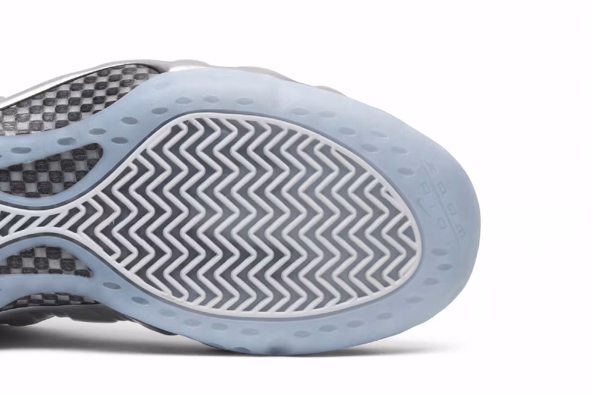 Nike Women's Air Foamposite One Chrome, view 6