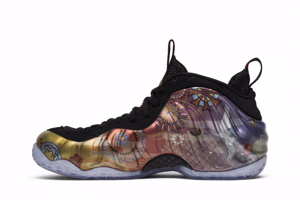 Nike Air Foamposite One Chinese New Year, Lunar New Year 2018, view 4