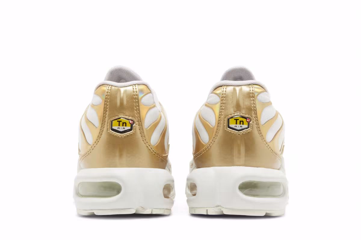 Nike Women's Air Max Plus White Gold, view 7