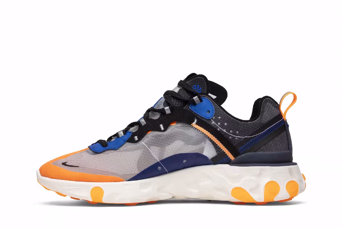 Nike React Element 87 Thunder Blue, view 4