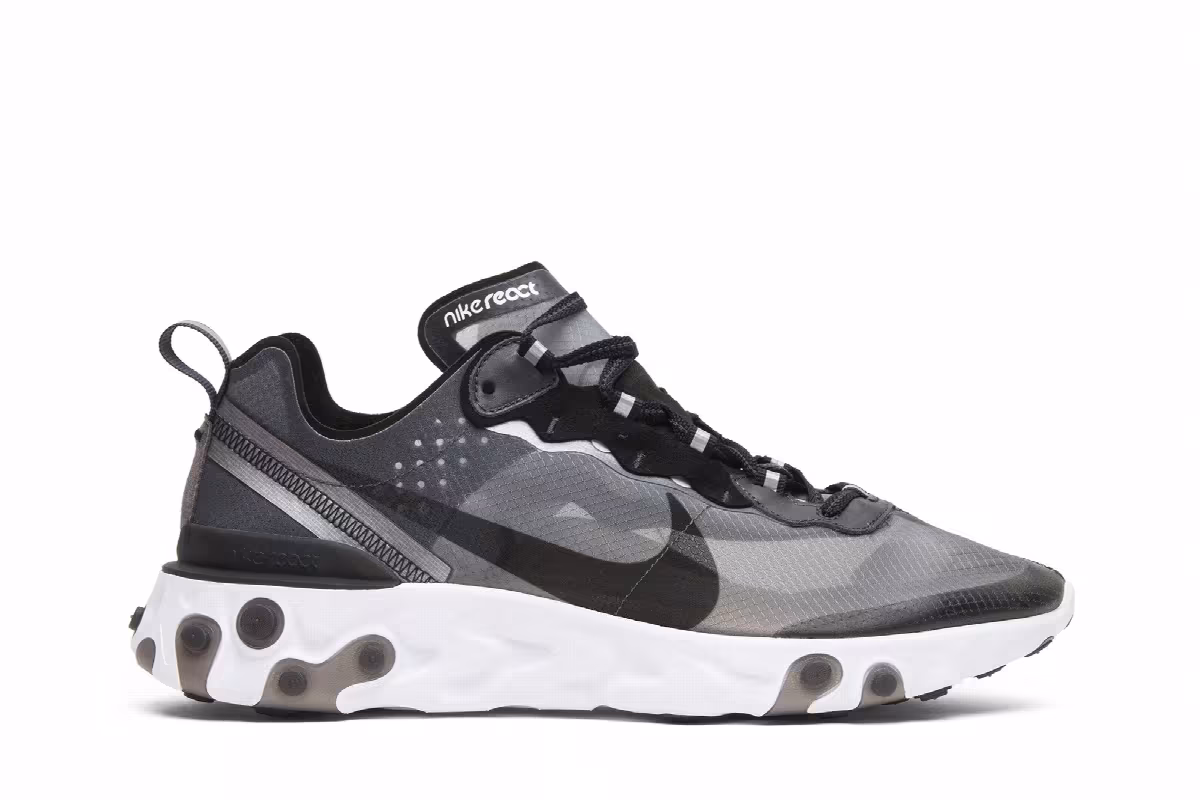 Nike React Element 87 Anthracite, view 2