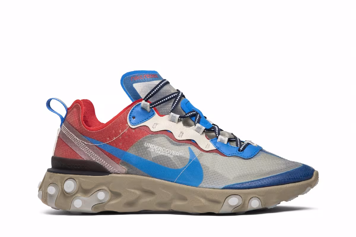 Undercover x Nike React Element 87 Light Beige, view 2