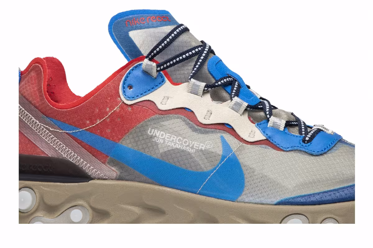 Undercover x Nike React Element 87 Light Beige, view 3