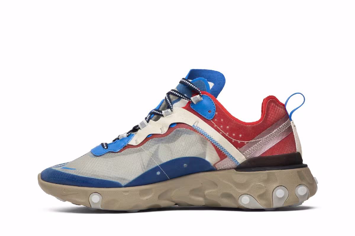 Undercover x Nike React Element 87 Light Beige, view 4