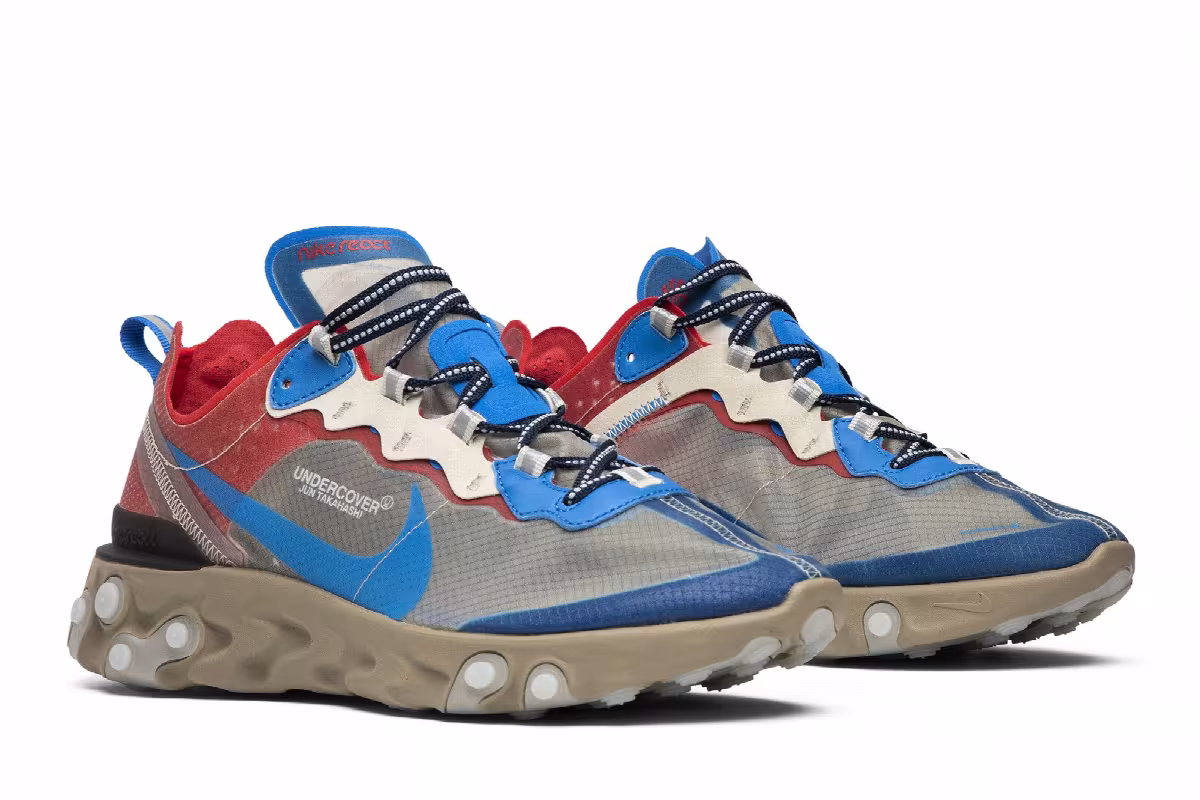 Undercover x Nike React Element 87 Light Beige, view 9