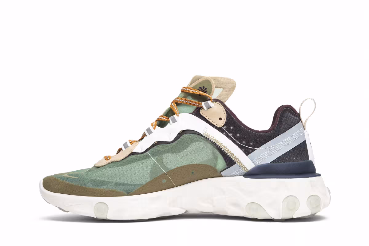 Undercover x Nike React Element 87 Green Mist, view 4