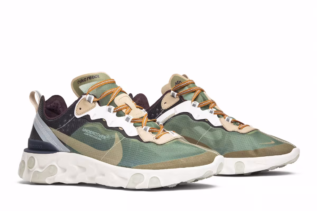 Undercover x Nike React Element 87 Green Mist, view 9