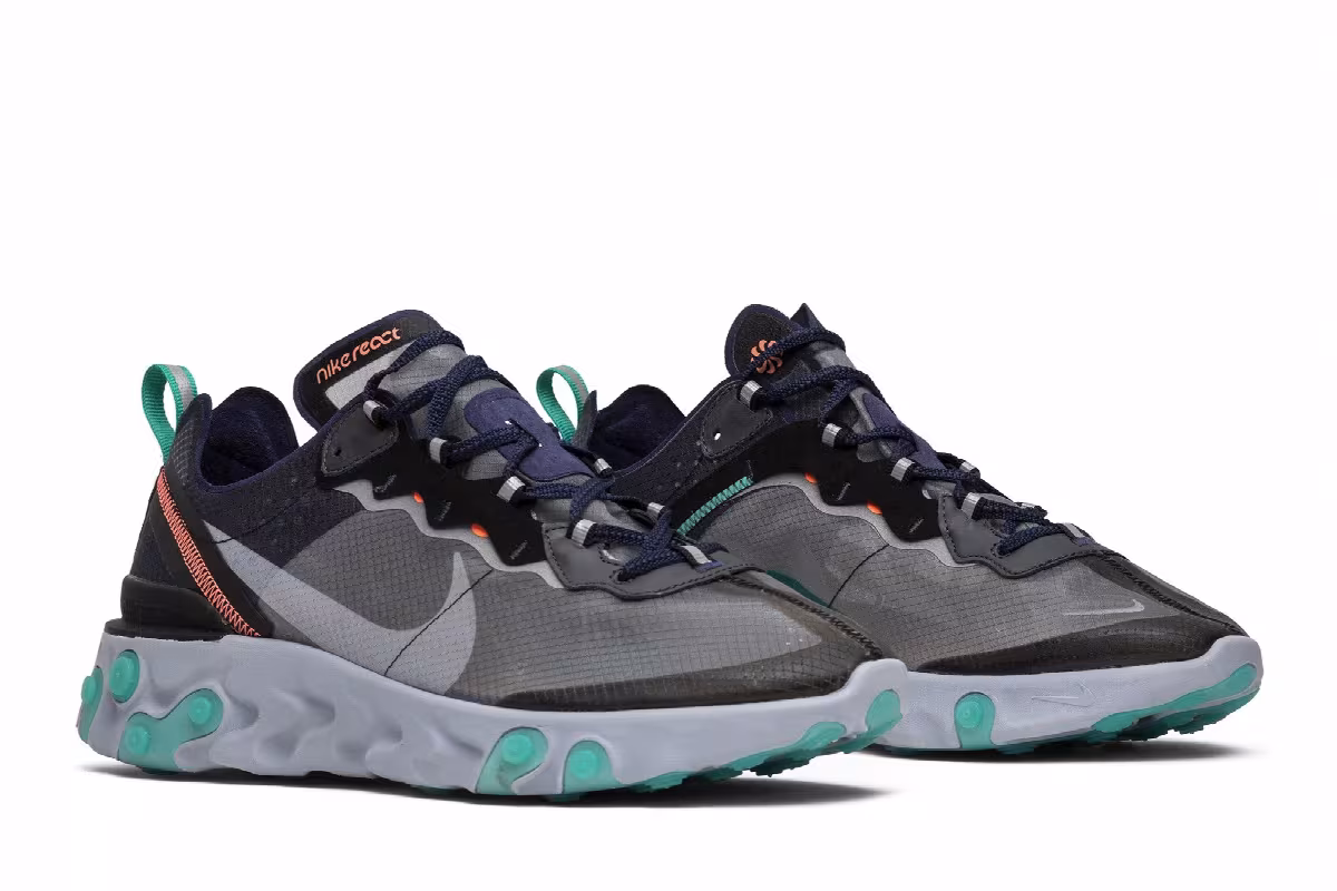 Nike React Element 87 Neptune Green, view 9