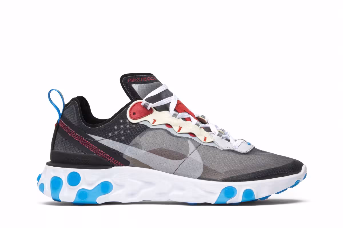 Nike React Element 87 Dark Grey, view 2