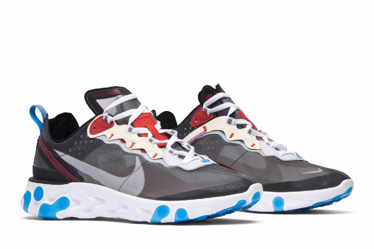 Nike React Element 87 Dark Grey, view 9