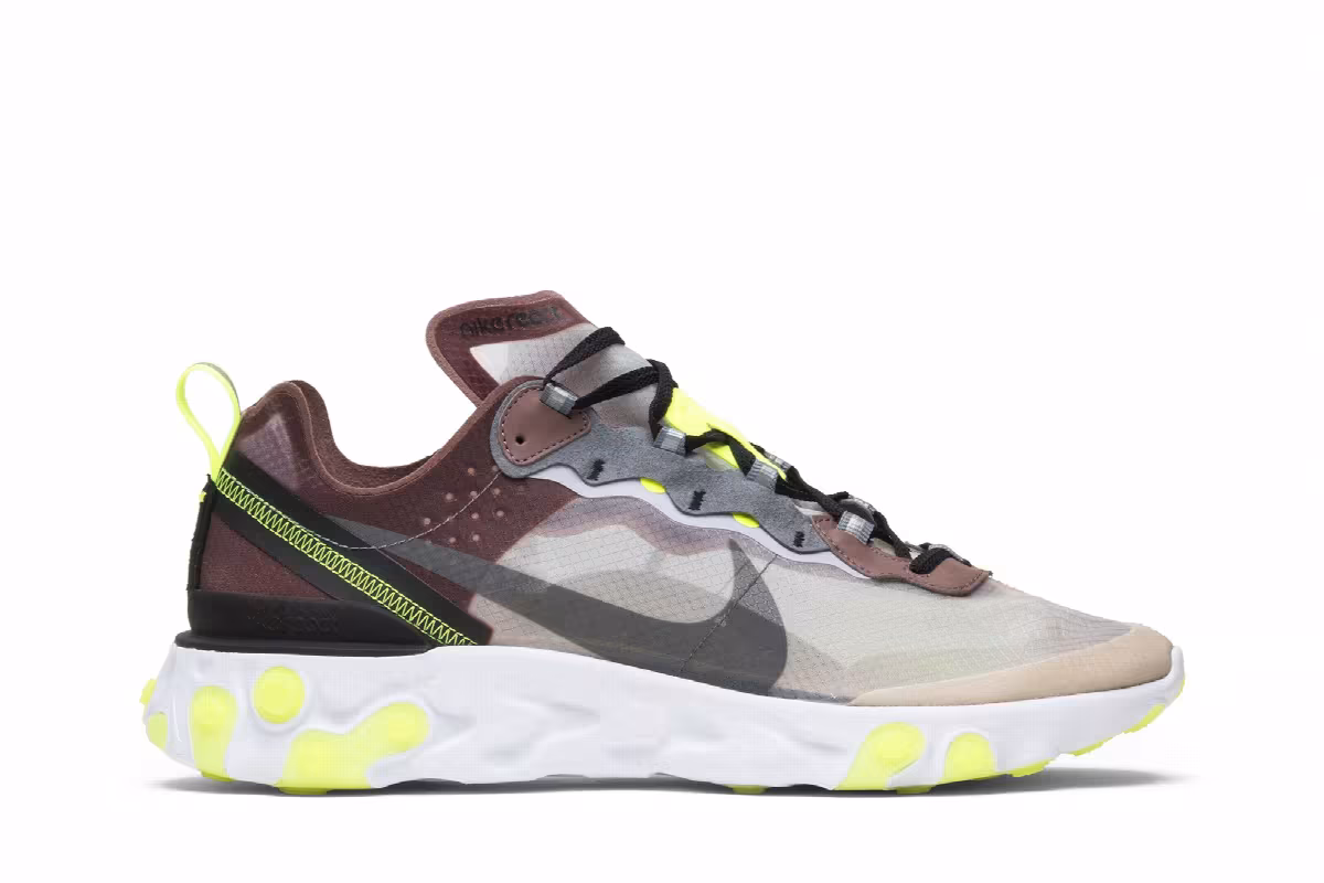 Nike React Element 87 Desert Sand, view 2