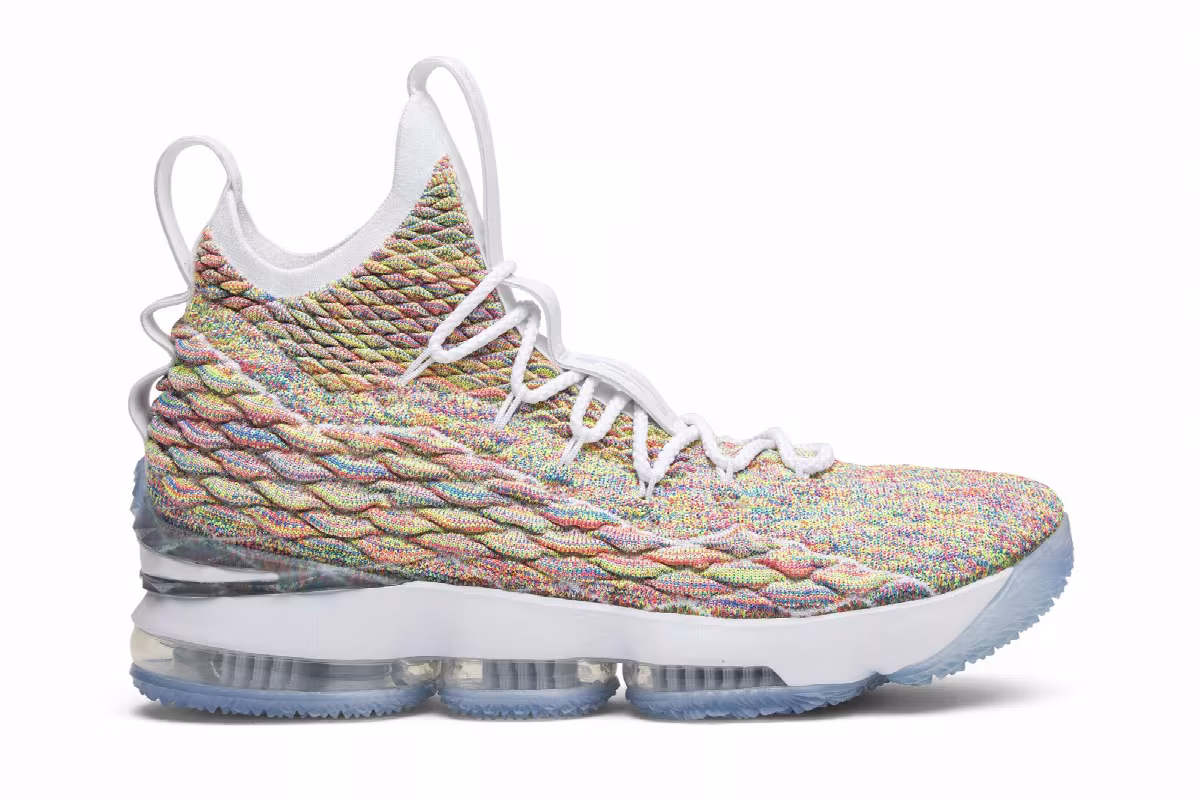 Nike LeBron 15 Fruity Pebbles, view 2