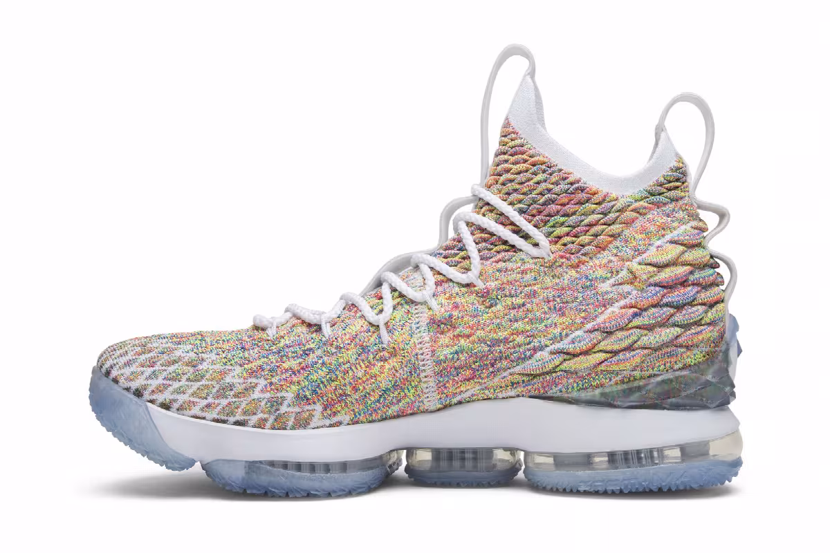 Nike LeBron 15 Fruity Pebbles, view 4