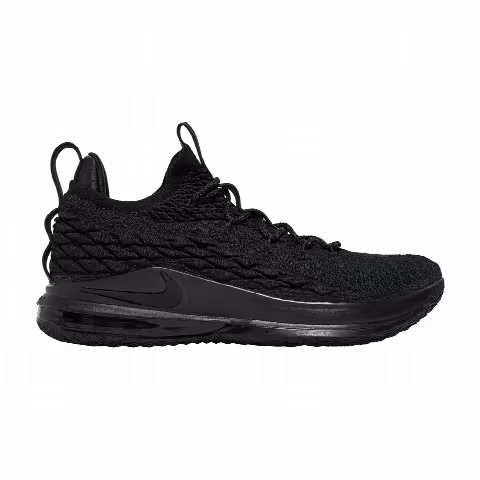 Nike LeBron 15 Low 'Triple Black'