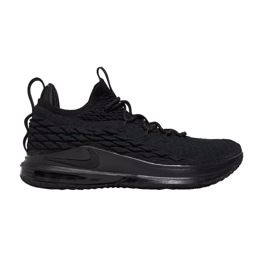 Nike LeBron 15 Low Triple Black