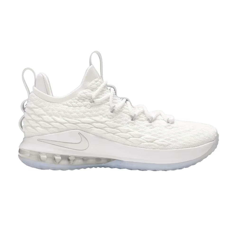 Nike LeBron 15 Low White Metallic