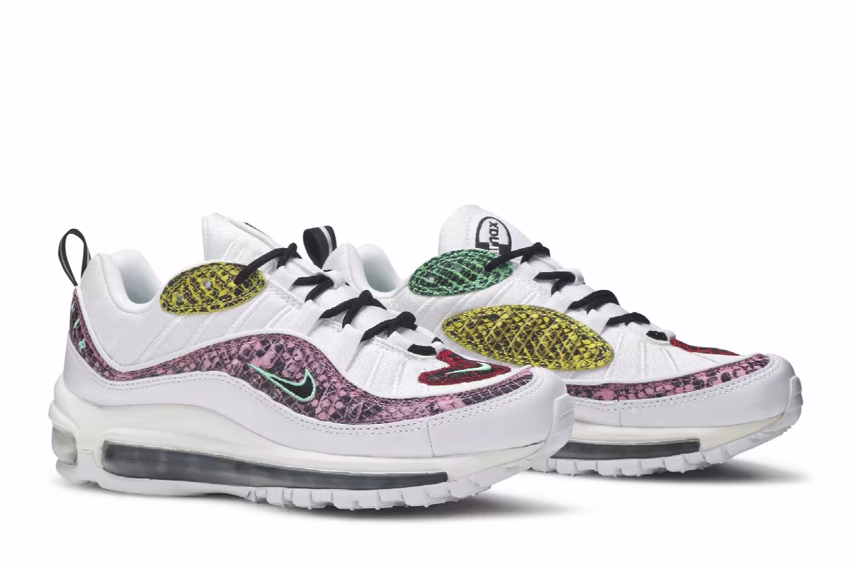 Nike Women's Air Max 98 Multi Snakeskin, view 9