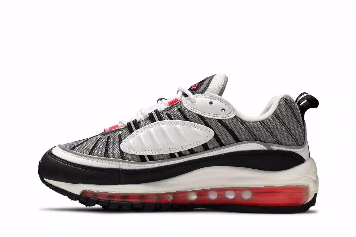 Nike Women's Air Max 98 Solar Red, view 4