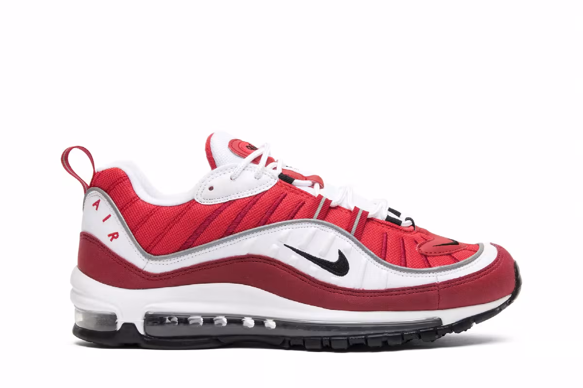 Nike Women's Air Max 98 Gym Red, view 2