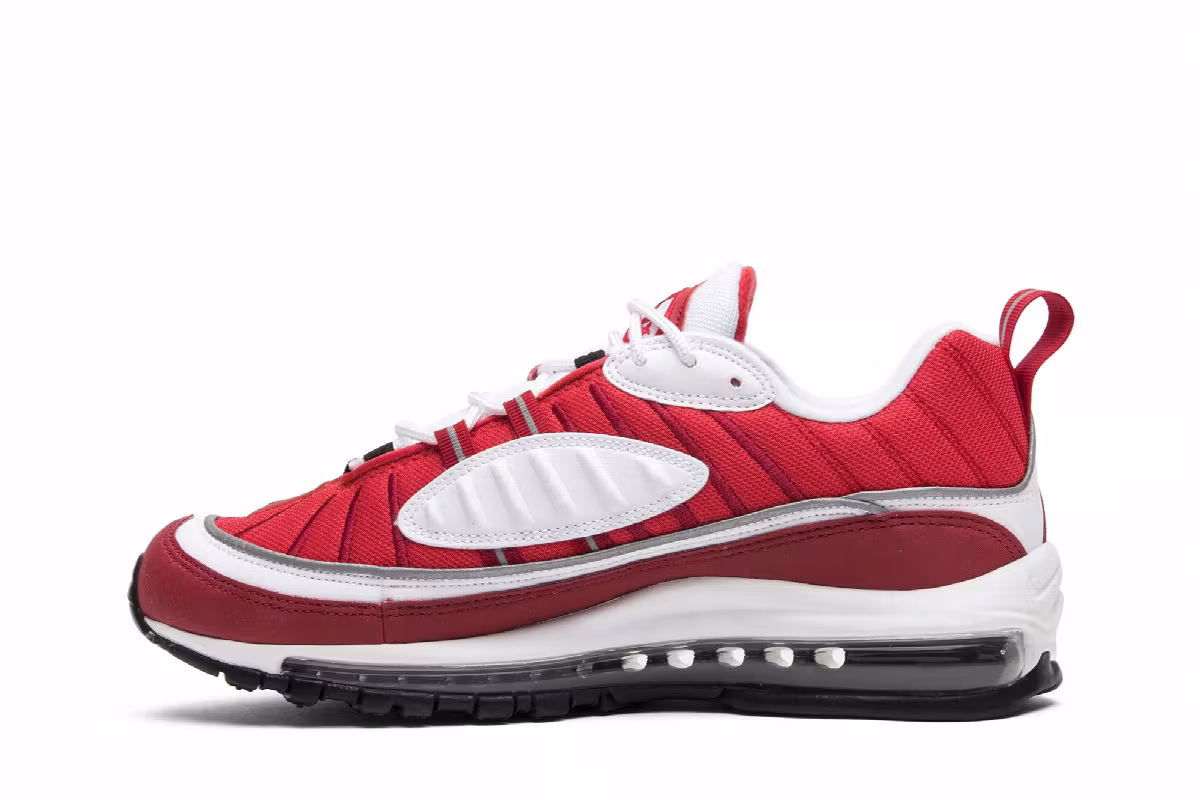 Nike Women's Air Max 98 Gym Red, view 4