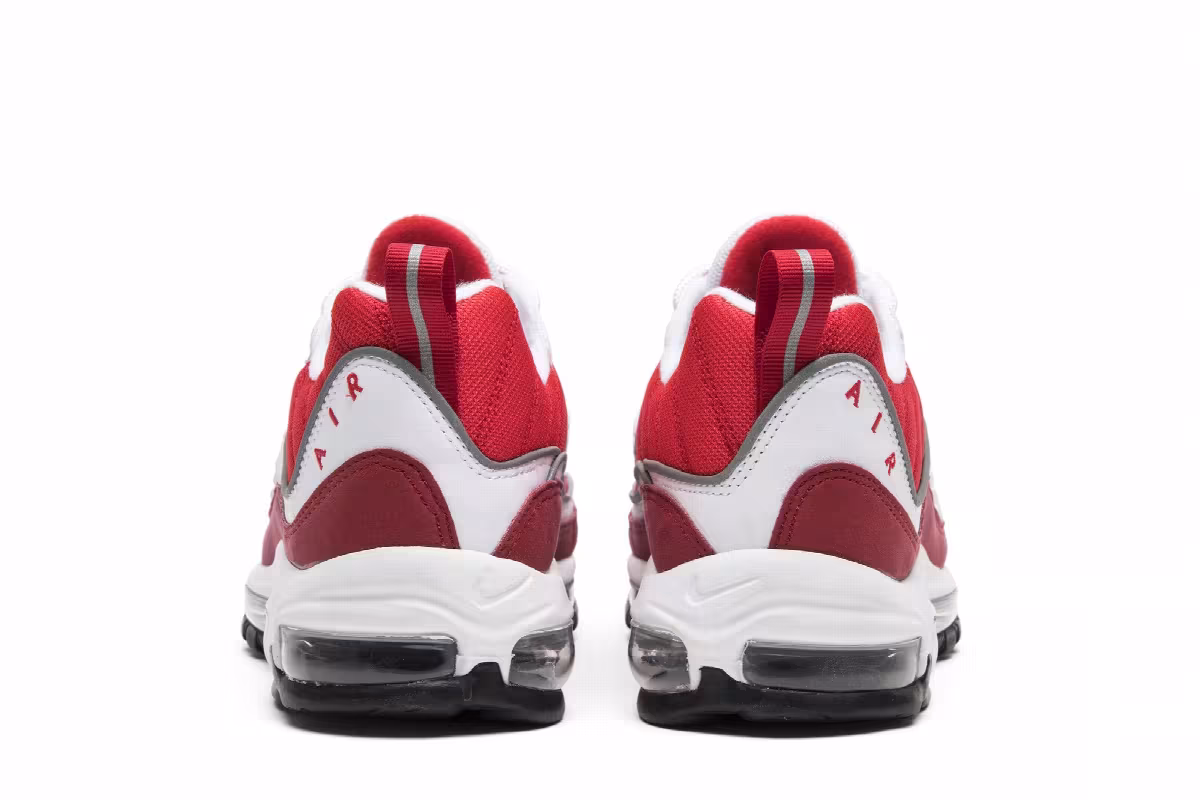 Nike Women's Air Max 98 Gym Red, view 7