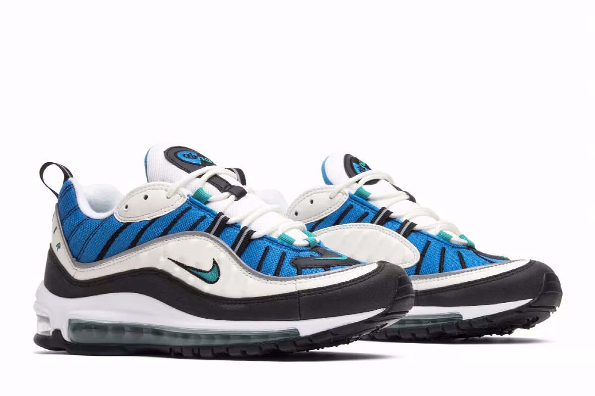 Nike Women's Air Max 98 Blue Nebula, view 9